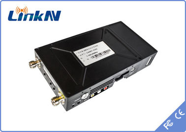 मिलिट्री लॉन्ग रेंज COFDM वायरलेस डिजिटल वीडियो सिस्टम HDMI और CVBS H.264 लो डिले बैटरी पावर्ड