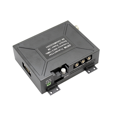 UGV COFDM वीडियो ट्रांसमीटर 3-32Mbps 2W पावर आउटपुट कम विलंबता AES256 एन्क्रिप्शन