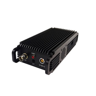 प्रसारण वीडियो ट्रांसमीटर COFDM SDI और CVBS H.264 कम विलंबता 1.5km NLOS DC 12V