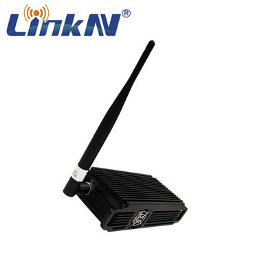 SDI वीडियो ट्रांसमीटर COFDM H.264 कम विलंब 2-8MHz RF बैंडविड्थ 1.5km NLOS