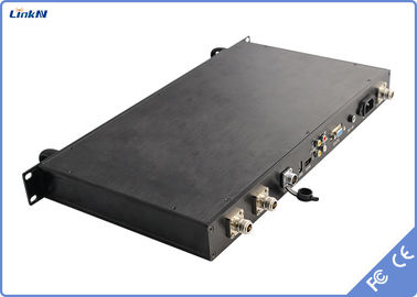 LKAV1302 कठोर 1U रैक माउंट 2-8MHz बैंडविड्थ कम विलंबता COFDM वीडियो रिसीवर