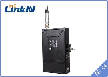 सामरिक COFDM वीडियो ट्रांसमीटर AES256 2W / 37dBm कम विलंब 300-2700MHz