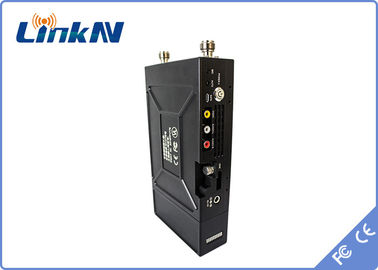 सैन्य सामरिक COFDM वीडियो ट्रांसमीटर 2W पावर आउटपुट AES256 एन्क्रिप्शन 2-8MHz आरएफ बैंडविड्थ