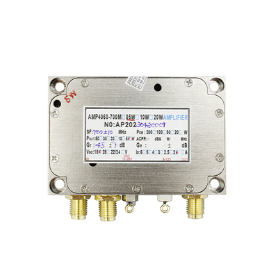 वीडियो लिंक ड्रोन Uav 2700mhz 16 - 18vdc के लिए 37dBm Pa Cofdm पावर एम्पलीफायर