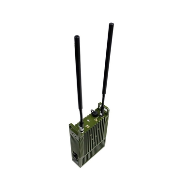मिलिट्री टैक्टिकल IP66 MESH रेडियो मल्टी हॉप 82Mbps MIMO AES एन्क्रिप्शन बैटरी के साथ