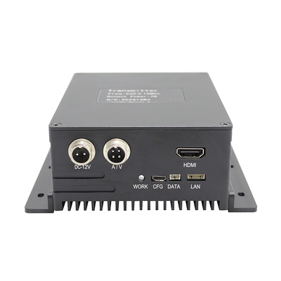 UGV ईओडी रोबोट बीहड़ COFDM वीडियो ट्रांसमीटर 1-2KM NLOS AES256 एन्क्रिप्शन कम विलंब
