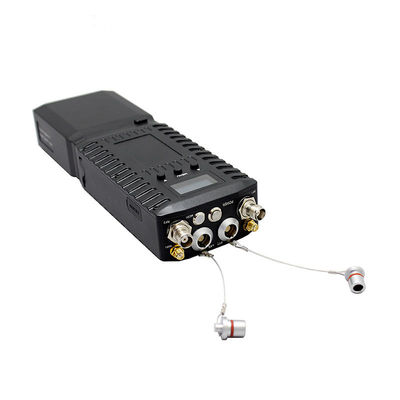 70MHz-6GHz FPGA फ्रीक्वेंसी हॉपिंग MESH रेडियो GPS/BD पोजिशनिंग सिस्टम के लिए हैंडहेल्ड टैक्टिकल रेडियो