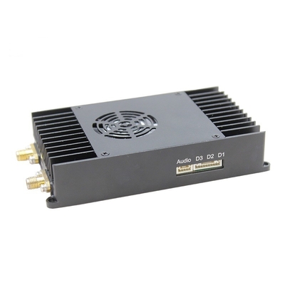 यूएवी डेटा लिंक 142g वजन 800MHz/1.4GHz/2.4GHz आवृत्ति आरजे45 दक्षता वीडियो इंटरफ़ेस के साथ