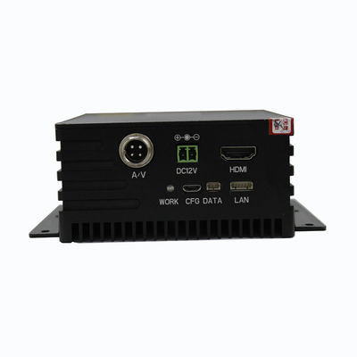 UGV EOD रोबोट माउंटेबल वीडियो ट्रांसमीटर COFDM 1-2KM NLOS हाई सेफ्टी AES256