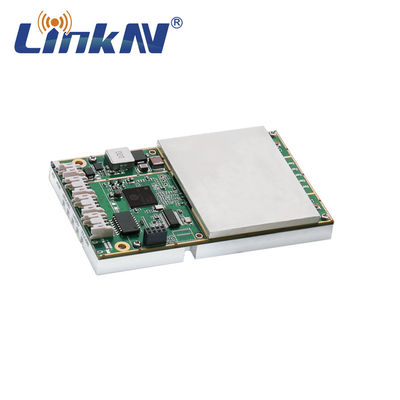 सैन्य पुलिस 4W MIMO AES256 350MHz-4GHz अनुकूलन के लिए आईपी MESH रेडियो मॉड्यूल