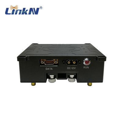 पुलिस सैन्य यूएवी डेटा लिंक 15km आईपी मेष रिले मल्टी-हॉप्स 82Mbps एईएस DC12V-24V