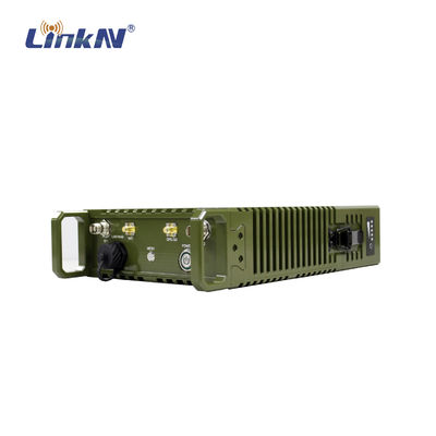 मिलिट्री स्टाइल 40dBm मल्टी हॉप 82Mbps IP MESH रेडियो हाई पावर DC 24V