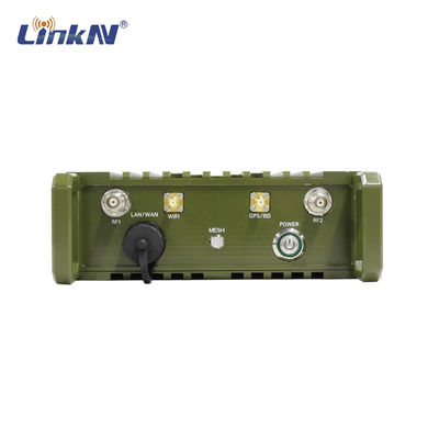 LKAV3710 FHSS IFS DC24V 40dBm IP66 IP MESH सामरिक रेडियो बेस स्टेशन मल्टी हॉप 82Mbps MIMO
