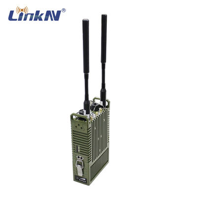 पुलिस IP66 टैक्टिकल MESH रेडियो AES एन्क्रिप्शन एलसीडी डिजिटल इंडिकेटर और बैटरी पावर 4G GPS / BD PPT WiFi के साथ
