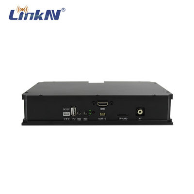 LKAV1638 EOD रोबोट वायरलेस वीडियो सिस्टम CVBS NTSC PAL HDMI SDI COFDM AES256 एन्क्रिप्शन कम देरी