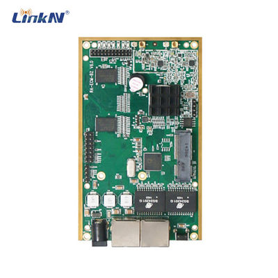 IP MESH रेडियो OEM मॉड्यूल 2.4GHz 2 * 0.37dBm MIMO AES256 एन्क्रिप्शन 96Mbps तक;