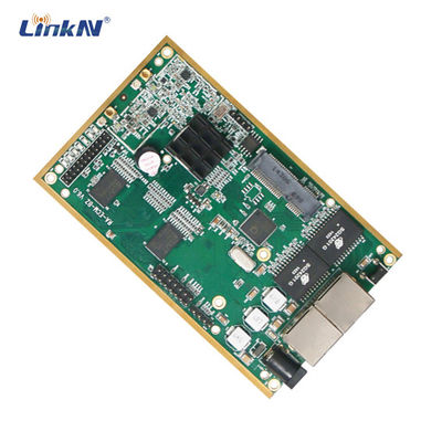 पुलिस सैन्य MESH रेडियो OEM मॉड्यूल 2.4GHz 1W MIMO AES256 एन्क्रिप्शन -40 ℃ ~ + 65 ℃