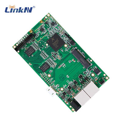 इकोनॉमी टैक्टिकल आईपी मेश रेडियो ओईएम मॉड्यूल 5GHz 1W MIMO AES एन्क्रिप्शन DC 7V-48V लाइट वेट