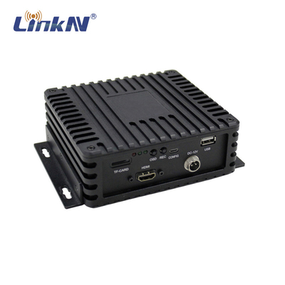 LKAV1211 मिनी वीडियो रिसीवर COFDM FHD HDMI &amp; SD CVBS दोहरी आउटपुट मजबूत विमानन एल्यूमीनियम मिश्र धातु आवास