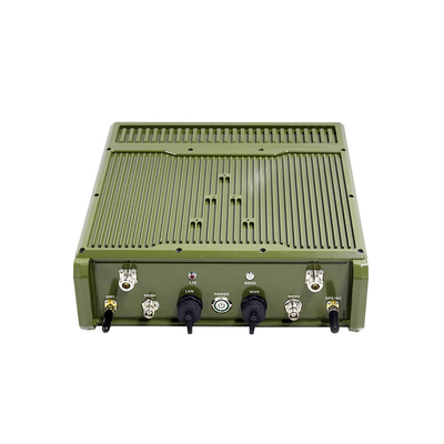 सामरिक IP66 10W MESH रेडियो बैटरी के साथ 10W LTE बेस स्टेशन AES एन्क्रिप्शन को एकीकृत करता है