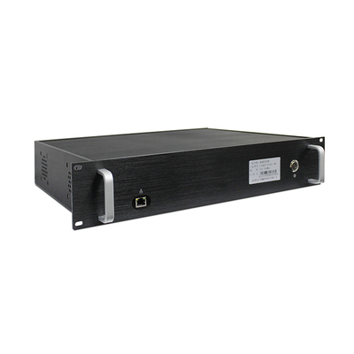 High Power COFDM वीडियो ट्रांसमीटर 20-30km HDMI/SDI CVBS 300-2700MHz 2U रैक माउंट