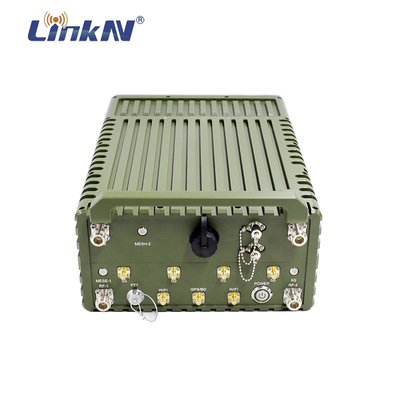 LKAV3703 580MHz 1.4GHz आईपी मेष रेडियो डिवाइस सामरिक दोहरी बैंड एईएस एन्क्रिप्शन डीसी 24V