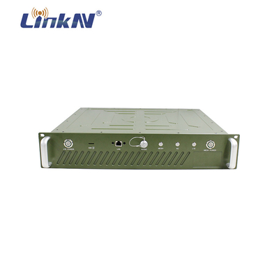 वाहन जनित MESH LTE बेस स्टेशन 2U 43dBm AES एन्क्रिप्शन GPS / BD AC100-240V DC 12V